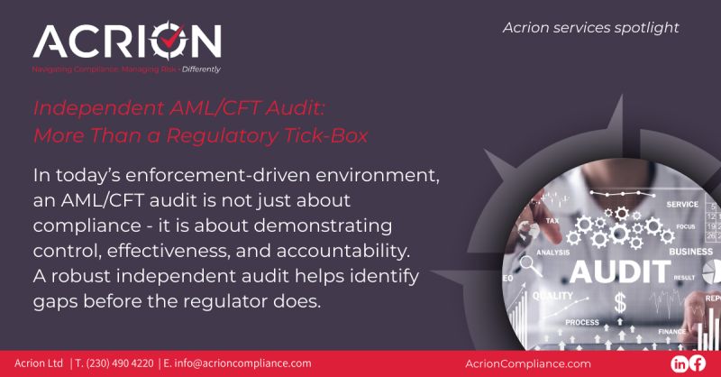 Independent AML/CFT Audit