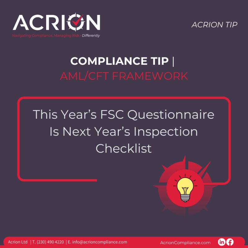 Acrion Tip - AML/CFT Framework