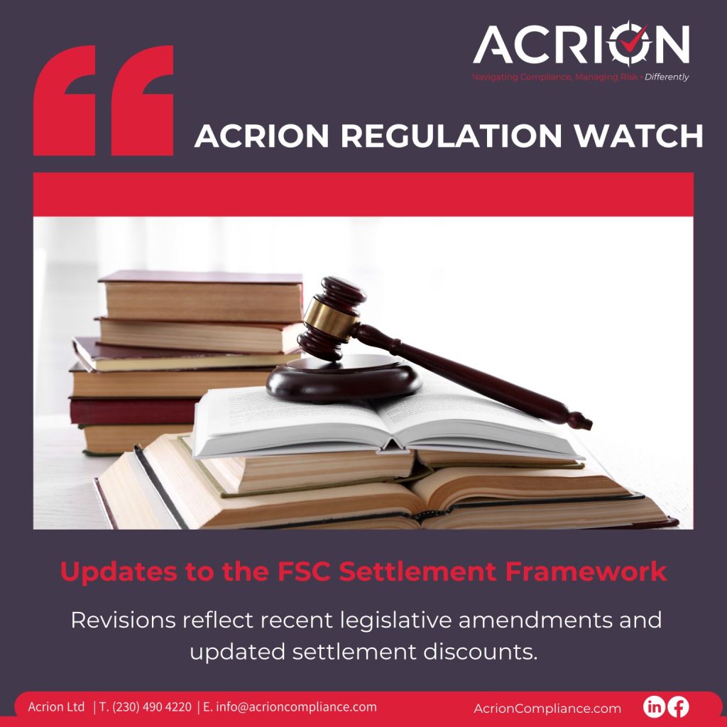 FSC settlement framework