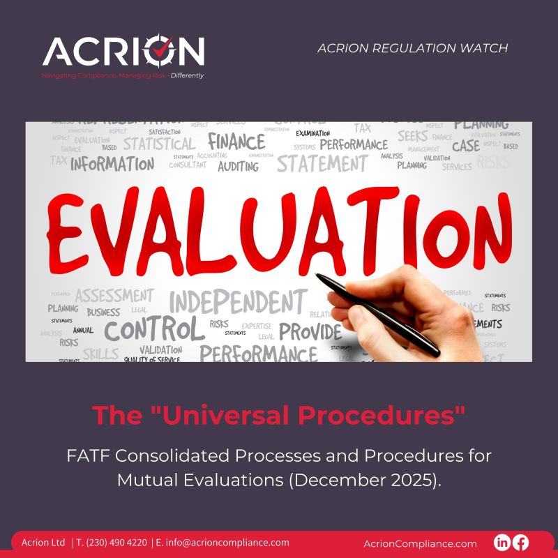 FATF Consolidated Processes and Procedures for Mutual Evaluations (December 2025)